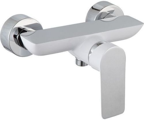 Смеситель для душа Aquanet Arctic AF520-30СW настенный белый/хром