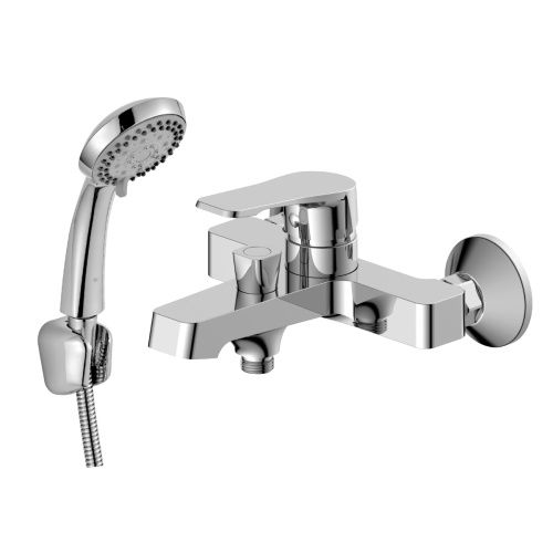 Смеситель для ванны и душа DECOROOM DR23 DR23036 настенный хром