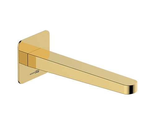 Излив для ванны WasserKRAFT Ems 7600 A305 встраиваемый золото