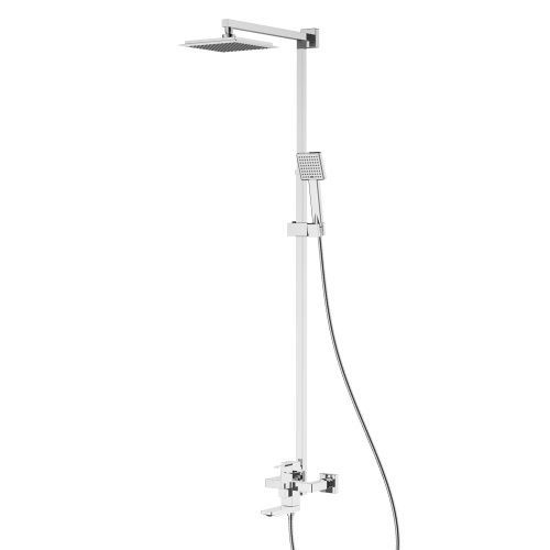 Душевая стойка WesnaArt Kristal KRI22-314 настенная цвет хром