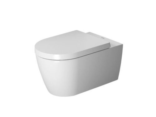 Чаша унитаза подвесная Duravit ME by Starck 25290900001 цвет белый без сиденья безободковая каскадный смыв