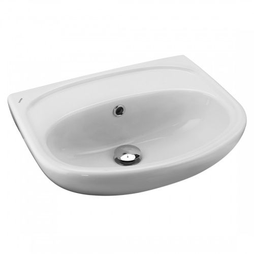 Раковина из сантехнического фарфора Santek Анимо 1WH110493 39х50 подвесная цвет белый