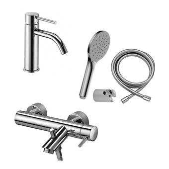 Душевой набор Paffoni Light KITLIG022CR120 настенный