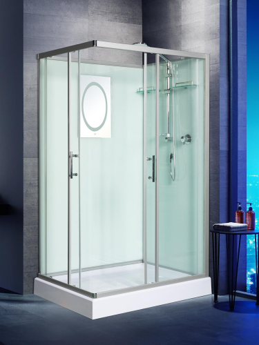 Душевая кабина WeltWasser WW500 LAINE 1201 (10000003270) 100х100 без крыши ориентация универсальная