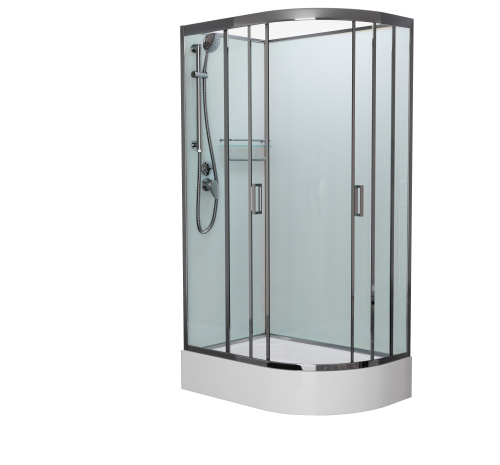 Душевая кабина Frank 180009 120х80 без крыши ориентация левая