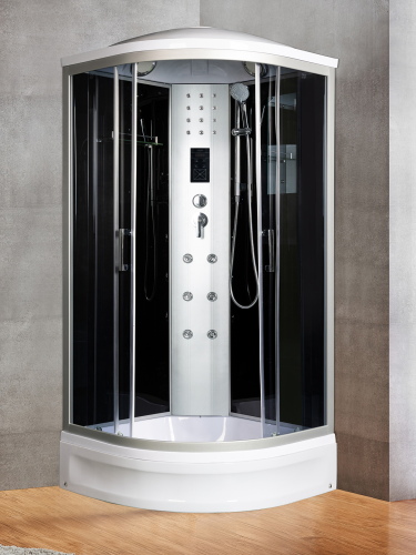 Душевая кабина River DUNAY 80/24 TH (10000003137) 80х80 четверть круга с крышей ориентация универсальная