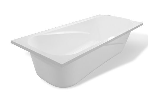 Ванна из литьевго мрамора Эстет Альфа ФР-00014522 180х80 пристенная прямоугольная