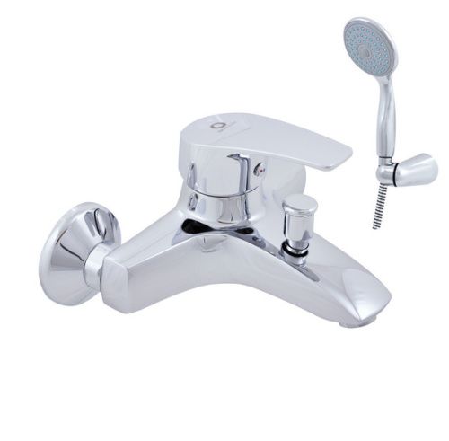 Смеситель для ванны и душа KONGO K054.5/2 настенный хром