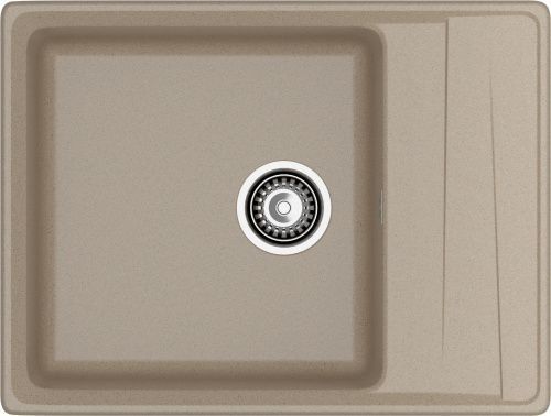 Кухонная мойка Granfest Level LV-660L песочный 66х50 цвет бежевый поверхность матовая