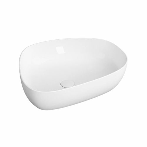 Раковина керамическая Vitra Outline 5991B403-0016 60х40 накладная цвет белый без отверстий под смеситель