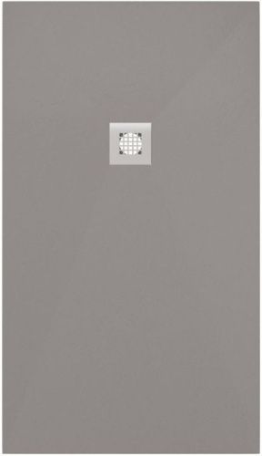 Душевой поддон Allen Brau Priority 8.31008-PGM 140х80 искусственный камень серый без каркаса