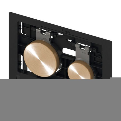 Панель смыва механическая Tece TECEloop 9240668 цвет золото