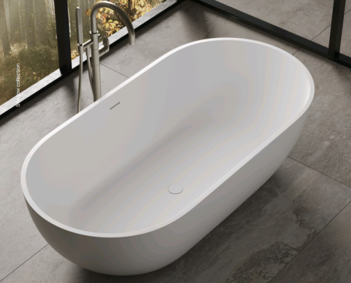 Ванна из искусственного камня Dea Design Shadow DD8619 1780 18 178х88 отдельностоящая овальная