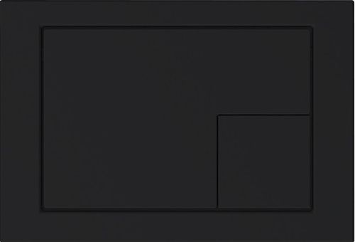 Клавиша смыва механическая KK POL M10 350/PPC/080-00-00 цвет черный матовый