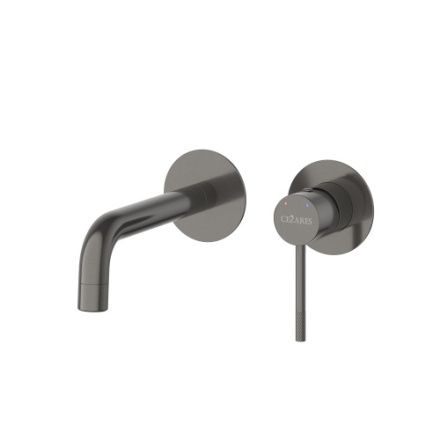 Смеситель для раковины Cezares RELAX RELAX-BLI2-1-GM-W0 встраиваемый в стену серый