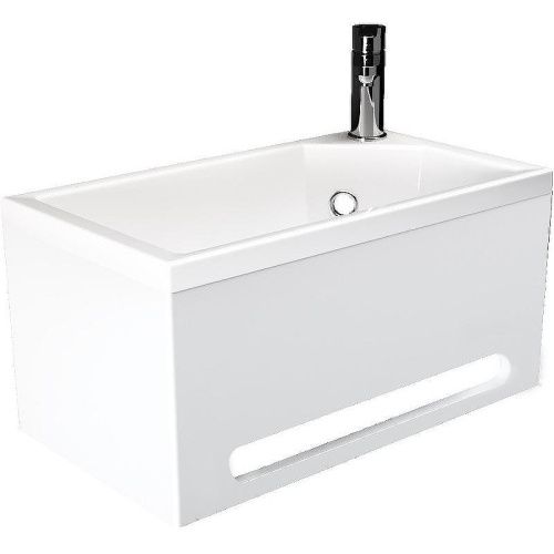 Тумба с раковиной 1MarKa Tiny У84218 39х22х25 подвесная цвет белый