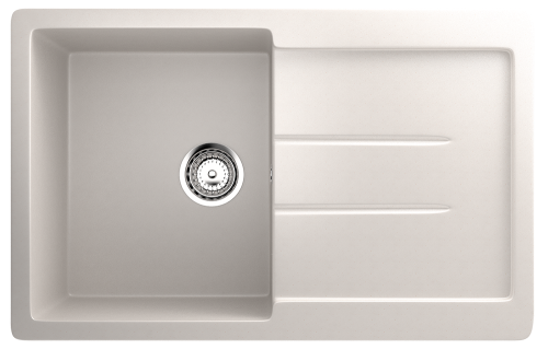 Кухонная мойка Ulgran Classic U-507-331 77х50 цвет белый