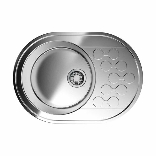 Кухонная мойка Omoikiri Kasumigaura 4993727 65х46 цвет нержавеющая сталь