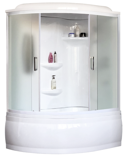 Душевой бокс Royal Bath ALP RB150ALP-C-R/b/g 150х100