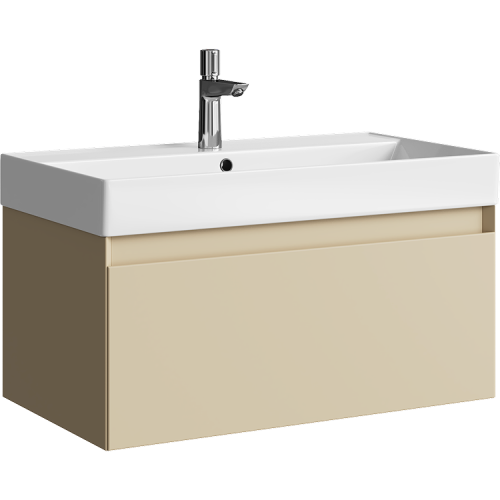 Тумба под раковину Aqwella Y GE01081MD 81х48х45 подвесная