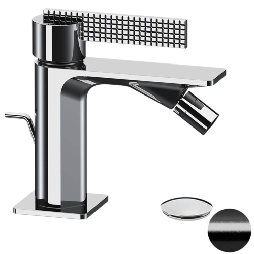 Смеситель Daniel Club ANC604FZ на биде черный брашированный хром