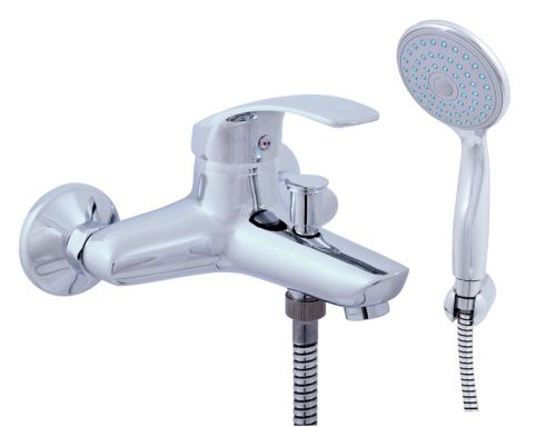 Смеситель для ванны и душа MISSISSIPPI MS054.5/1 настенный хром