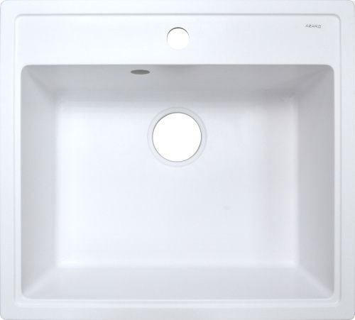 Кухонная мойка Azario Litos CS00078321 57х51 цвет белый