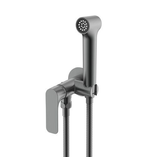 Гигиенический душ со смесителем Raglo R03.52.09 графит