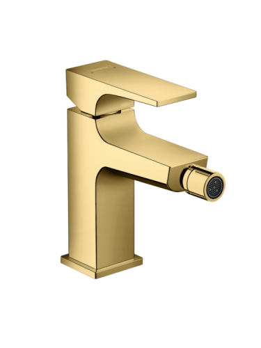 Смеситель Hansgrohe Metropol 32520990 на биде золото