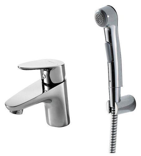 Гигиенический душ со смесителем Bravat Drop F14898C-2 хром