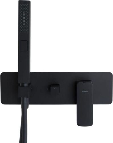 Смеситель для ванны с душем Allen Brau Infinity 5.21011-31 встраиваемый в стену черный