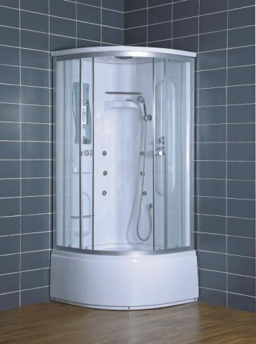 Душевая кабина Loranto CS-002 CS-002 90*90 90х90 четверть круга с крышей ориентация универсальная