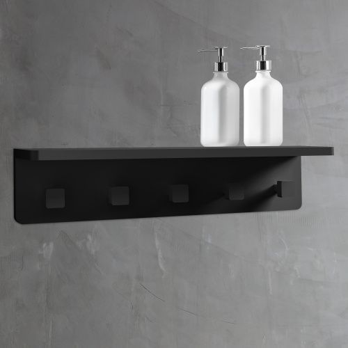 Крючок ABBER Stein AS1651MB черный матовый