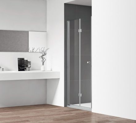 Душевая дверь Cezares ECO ECO-O-BS-12-80-C-Cr 80х195 стекло прозрачное профиль хром глянцевый