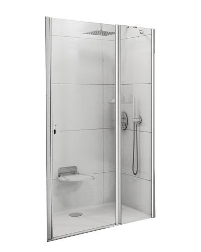 Душевая дверь Ravak CHROME 0QVACC00Z1 100х195 стекло прозрачное профиль хром глянцевый