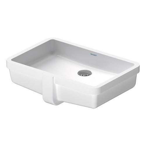 Раковина керамическая Duravit Vero 3304800001 50 см встраиваемая цвет белый без отверстий под смеситель