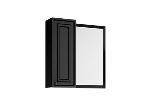 Шкаф Creavit Kayra KY1030.01.MAN 30х23х80 подвесной цвет черный