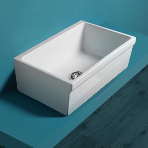 Кухонная мойка Simas Top e lavabi d'Arredo Q500bi 75х50 цвет белый