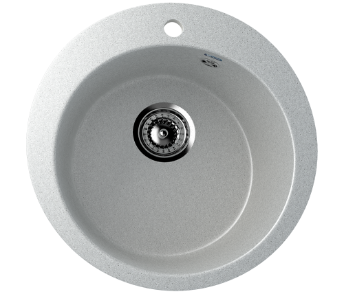 Кухонная мойка Ulgran Classic U-405-310 50х50 цвет серый