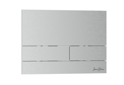 Клавиша смыва механическая Iberica Blanca INOX-S IB.B016.01 цвет серый