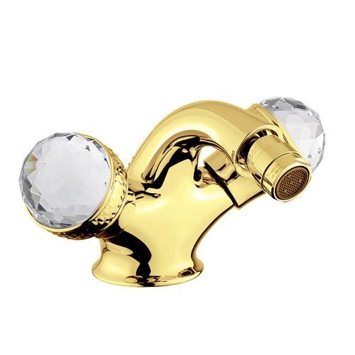 Смеситель Migliore AXO SWAROVSKI 18503 на биде золото
