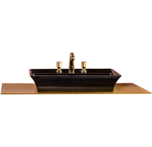 Столешница Armadi Art NeoArt 853-110-GF 111х52 накладная цвет золото