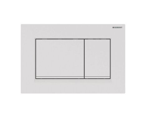 Клавиша смыва механическая Geberit Sigma30 115.883.01.1 цвет белый матовый