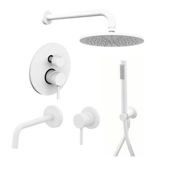 Душевая система Paffoni Light KITLIG018BO006 встраиваемая в стену