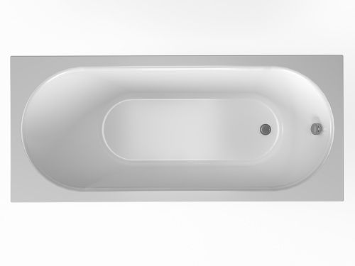 Ванна акриловая Timo ROHA ROHA1370 130х70 пристенная прямоугольная без каркаса