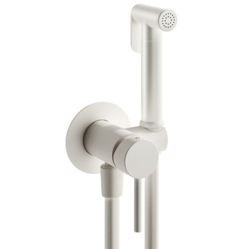 Гигиенический душ со смесителем Plumberia Selection IXO XO2000BO белый матовый