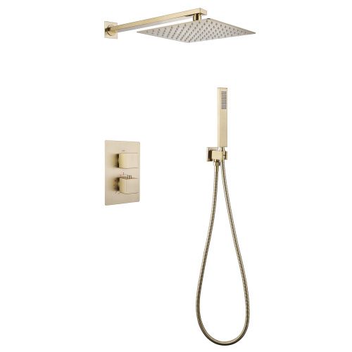 Душевая система ABBER AF8251G встраиваемая в стену с термостатом