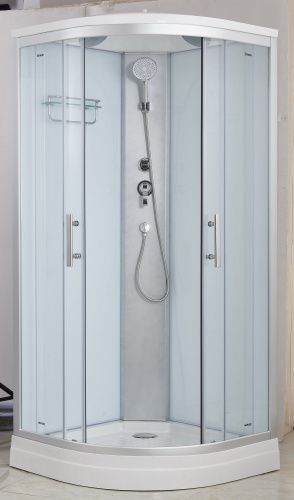 Душевая кабина Timo Imwei XDM-09CW 90х90 четверть круга с крышей ориентация универсальная