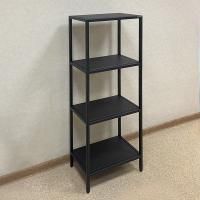 Полка Comforty 00-00010051CF 45х30х120 напольная цвет черный