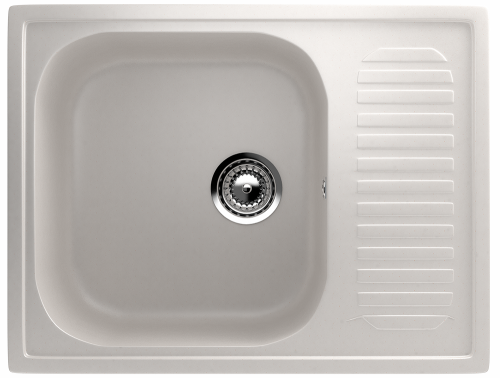 Кухонная мойка Ulgran Classic U-202-331 64х49 цвет белый